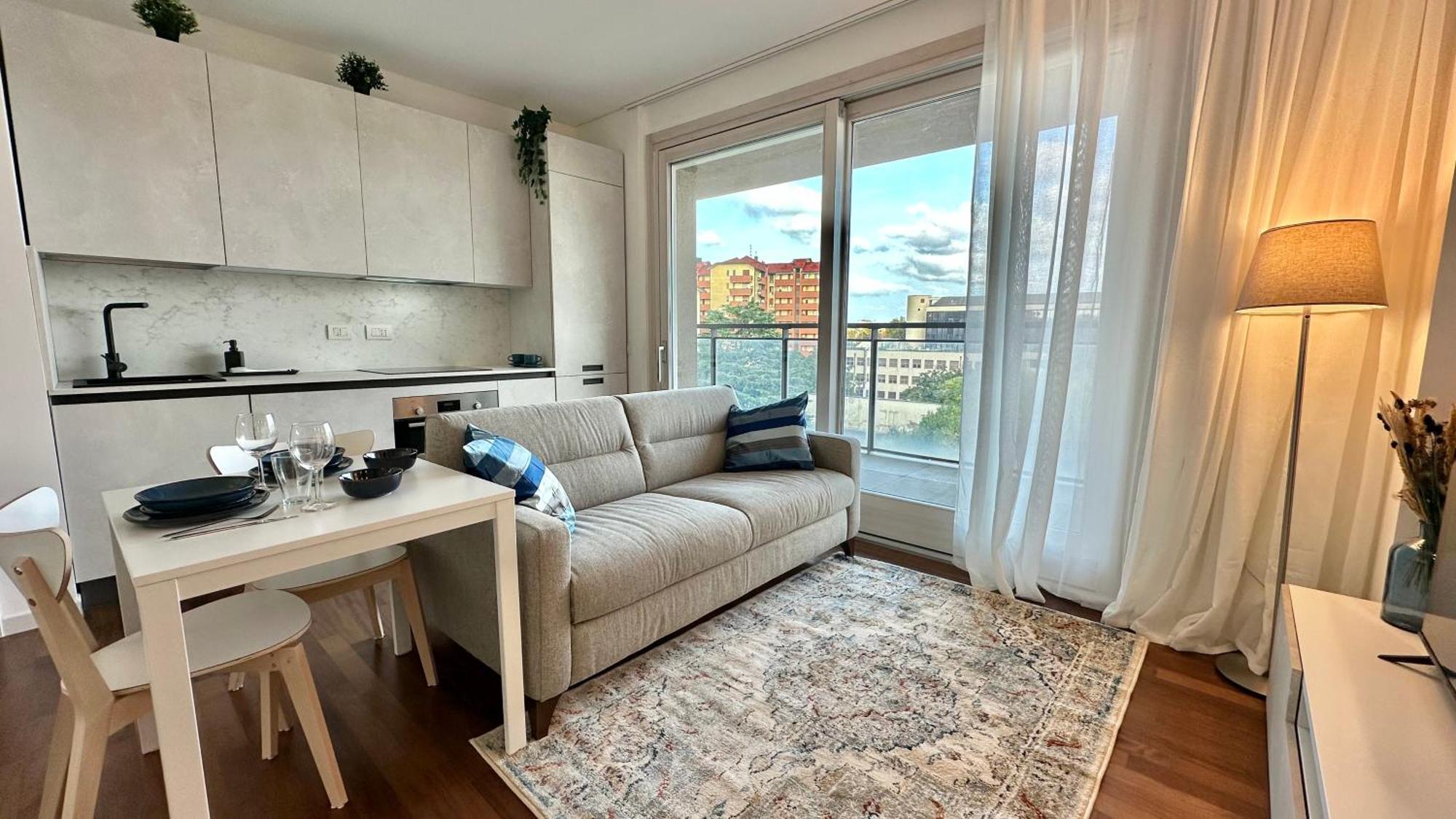 Appartement Giax Tower Premium Modern Milanese Flat With Gym Pool View & Box *